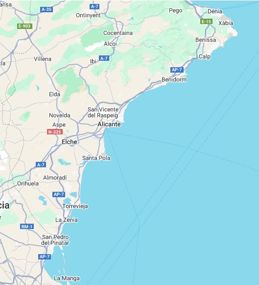 Costa Blanca • Avenida Perfecto Palacio